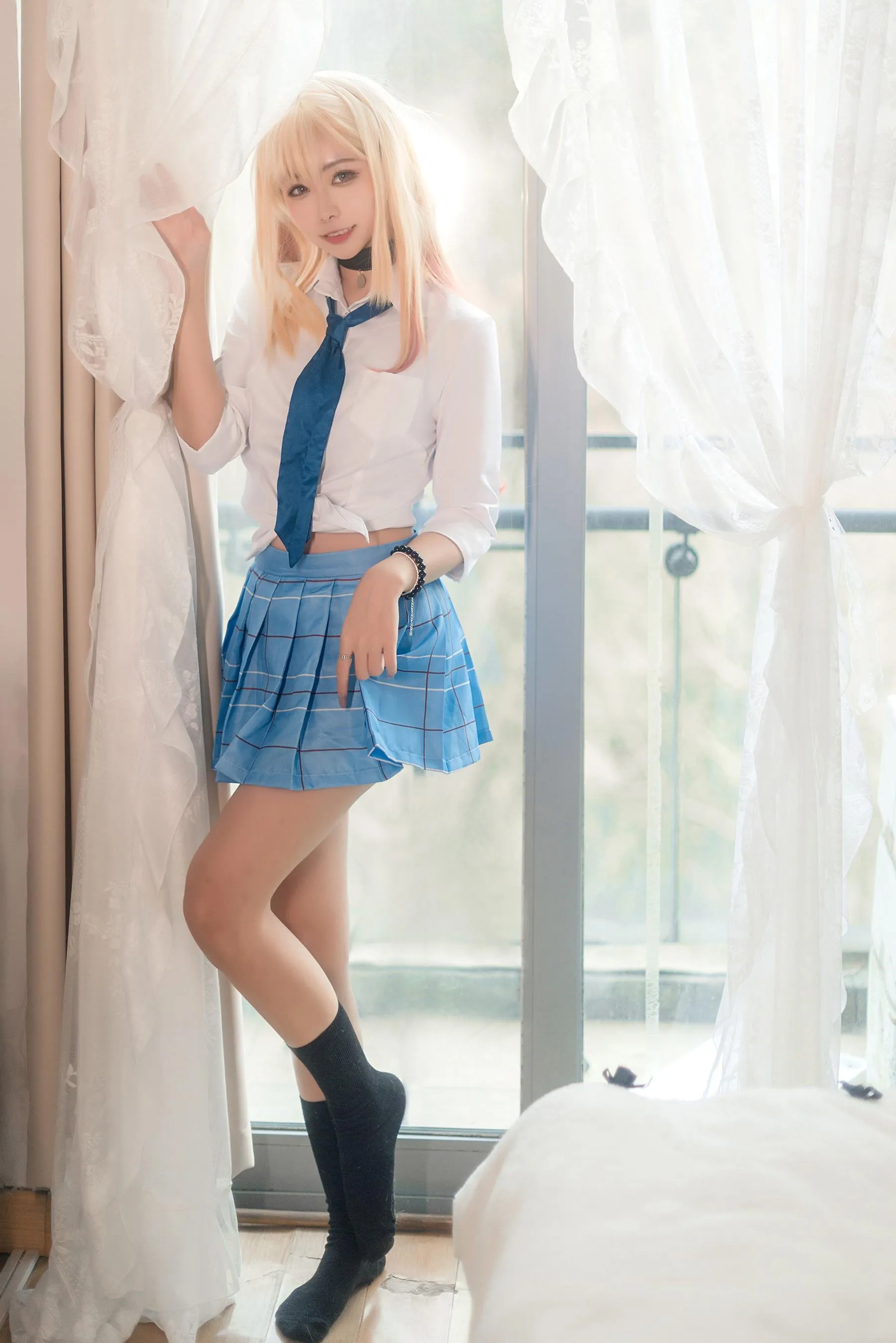 Momoko葵葵 – NO.34 喜多川海夢 黑江雫 [45P]插图7